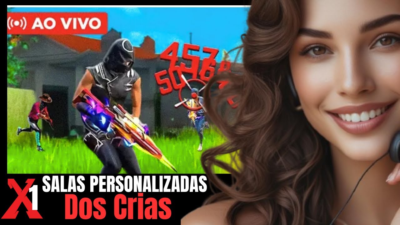 Free fire ao vivo🔥x1 Dos Crias🔥4x4🔥Rumo 7k🔥