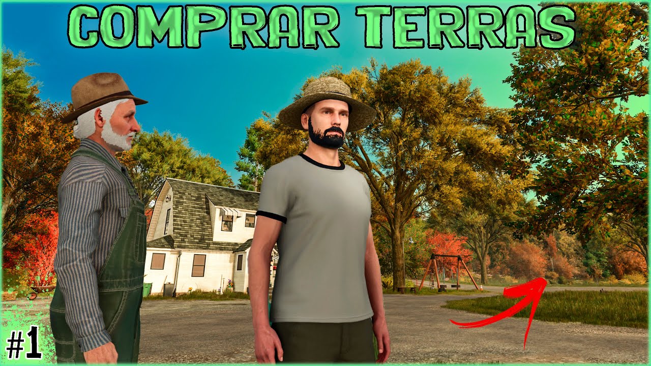 Iniciar Fazenda, Comprar e Vender Terras, Construir e Demolir Construções - Farming Simulator 25