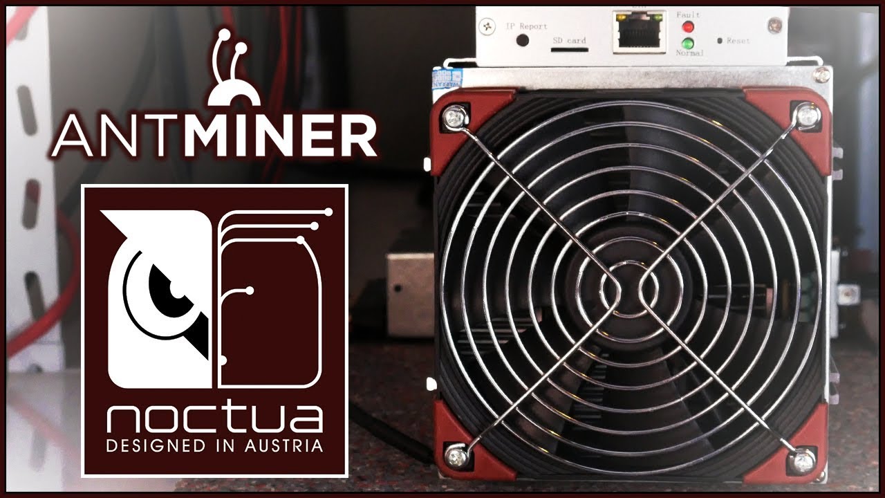 Antminer Z9 mini meets Noctua: fan replacement & push/pull experiments