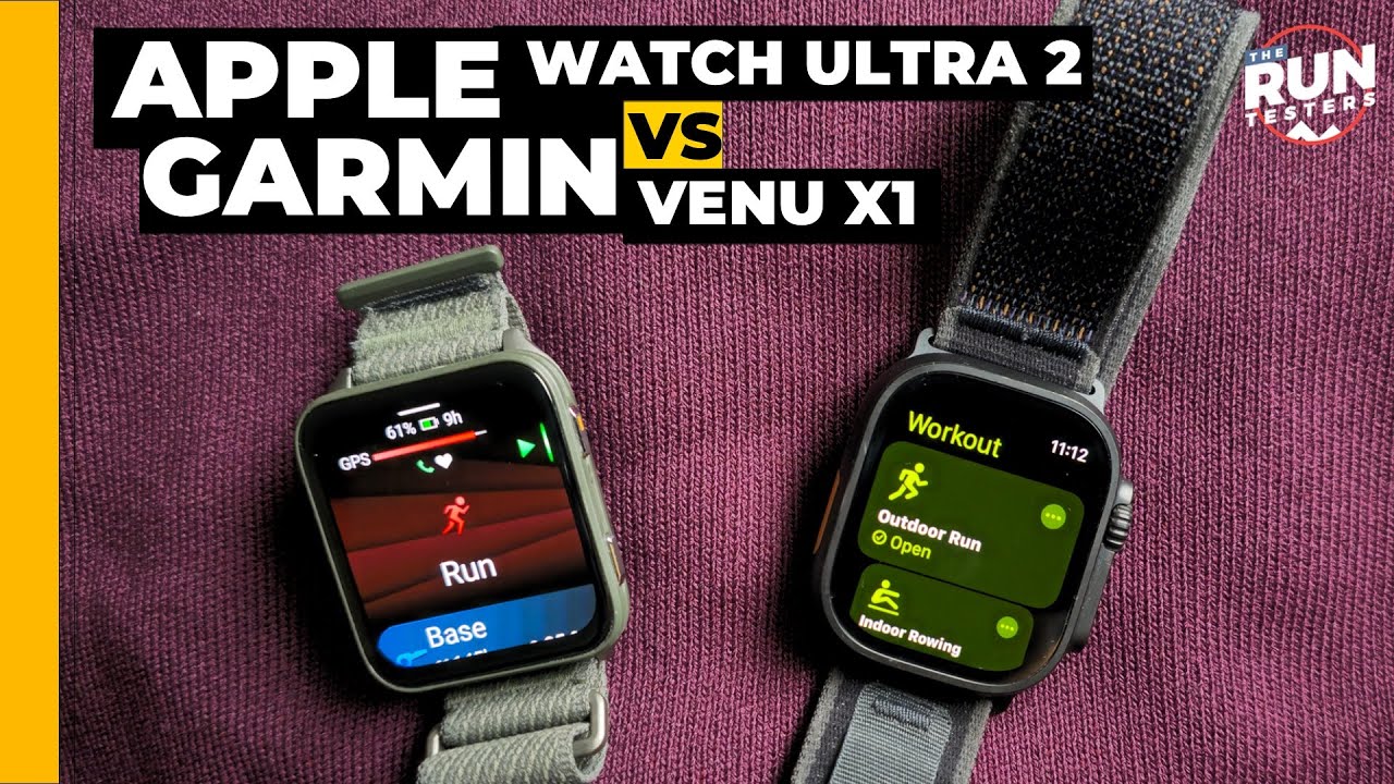 Garmin Venu X1 vs Apple Watch Ultra 2: Premium smartwatches tested by 2 runners