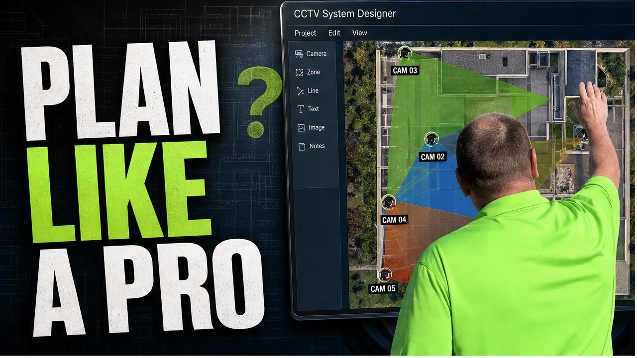 designer CCTV surveillance system | Backstreet University - Using the CCTV System Designer