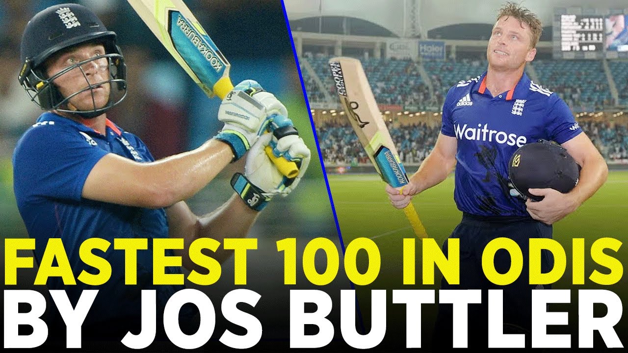 Jos Buttler's Record-Breaking Century | Fastest Hundred in ODI Cricket For England | PCB | M4C2A