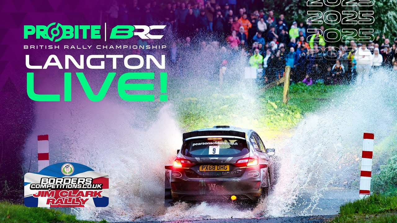 LANGTON LIVE! - SS1 Jim Clark Rally, 2025 British Rally Championship