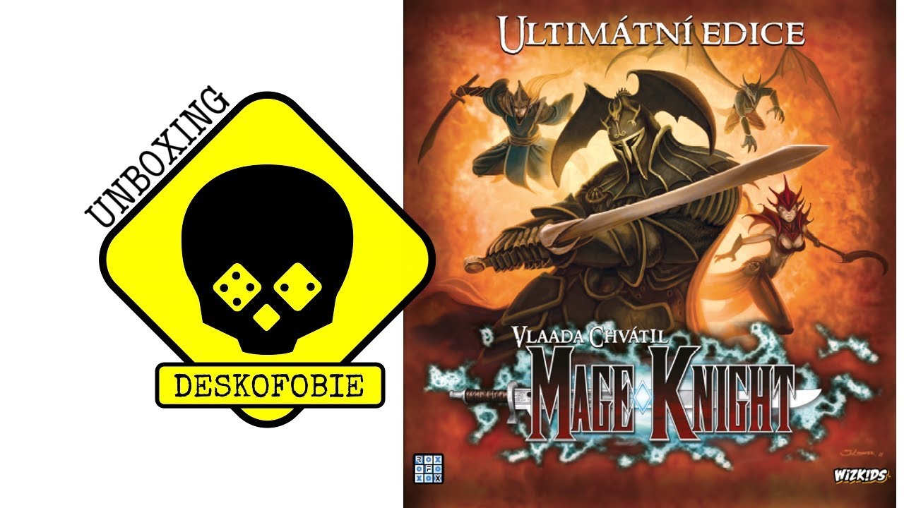 UNBOXING (Kubrt): Mage Knight Ultimátní Edice