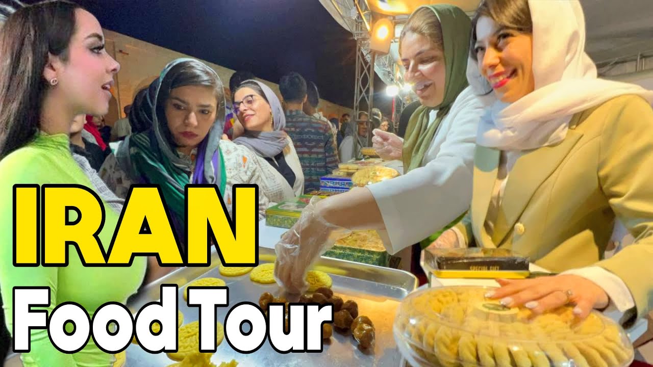 INSIDE A Food Tour In IRAN, KERMAN/The Media Don't Show You This Side+IRANIAN Sweets