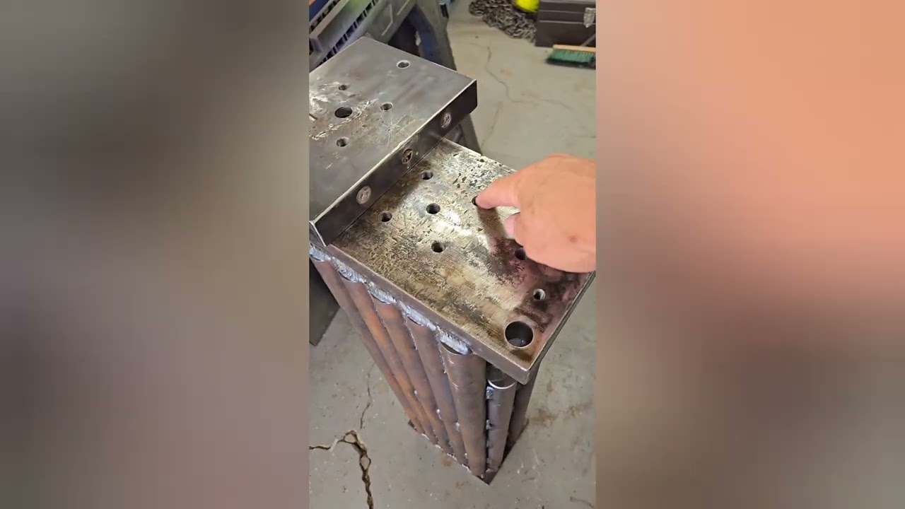 Clay Spencer tire hammer build Part 1; hammer & anvil
