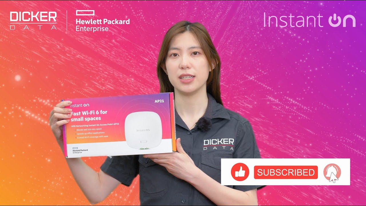 Unboxing HPE Networking Instant On AP21 Retail Bundle
