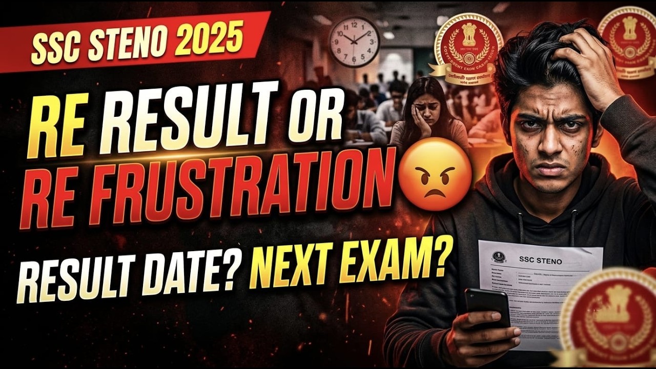 SSC STENO! KYA KARE AB ? STENO = FRUSTATION 😡 GRIEVANCES ? #sscsteno2025 #stenoresult #steno2026