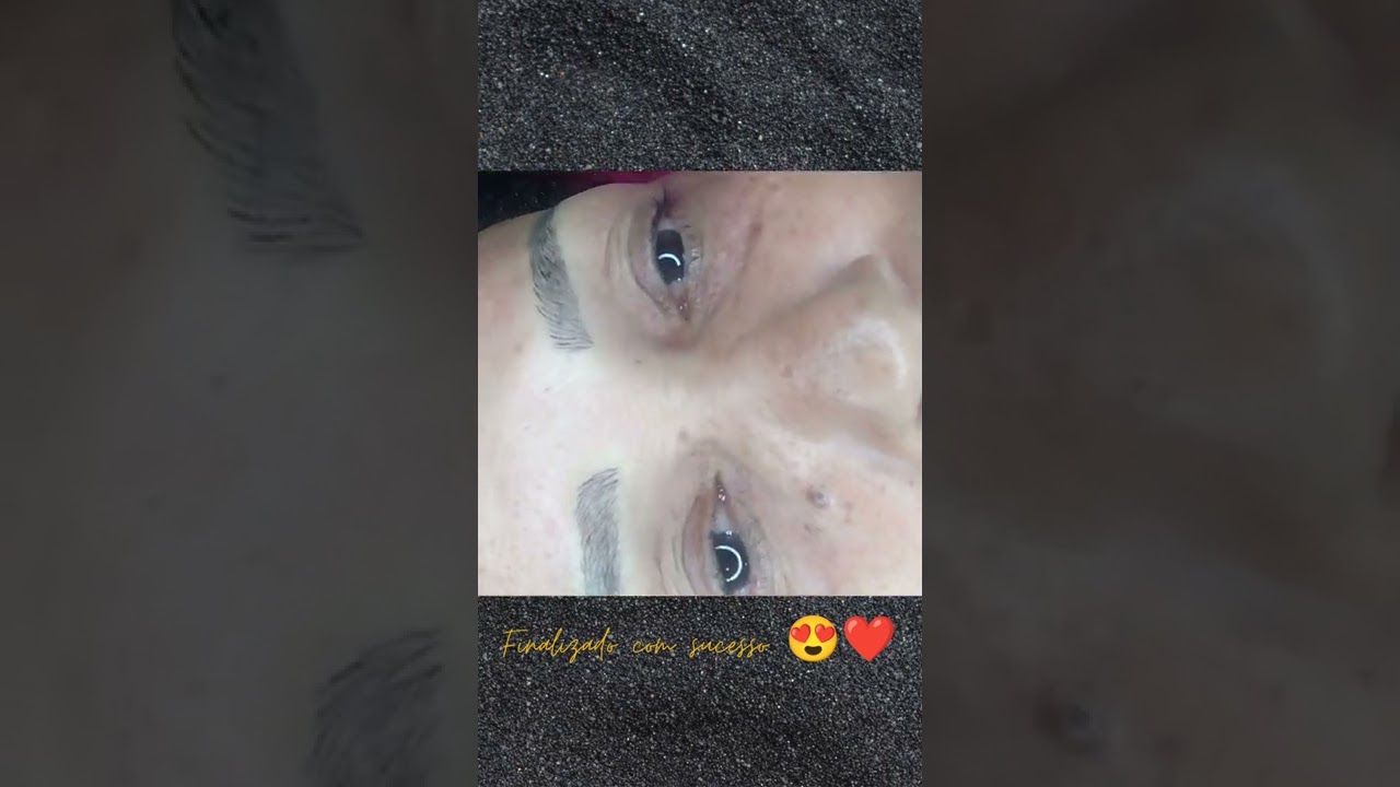 Microblading,sobrancelhas feito no tebori Fios delicados super natural 🥰😍