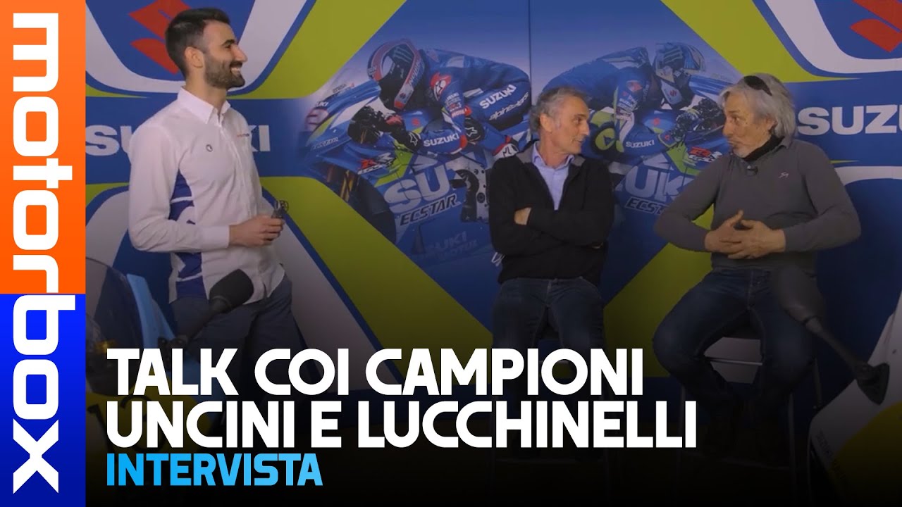 Suzuki Legend Edition | L'intervista a tutto campo con i Campioni del Mondo Uncini e Lucchinelli