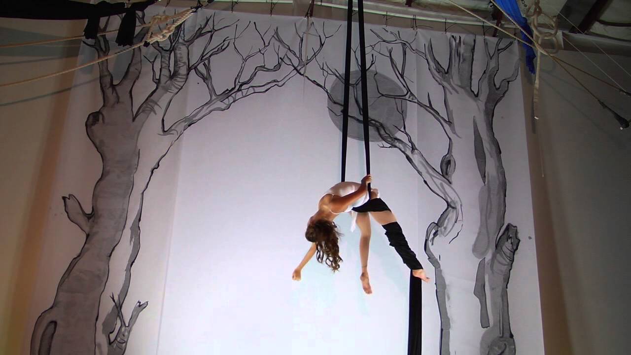 Halloween Showcase - Ghost on Aerial Silks