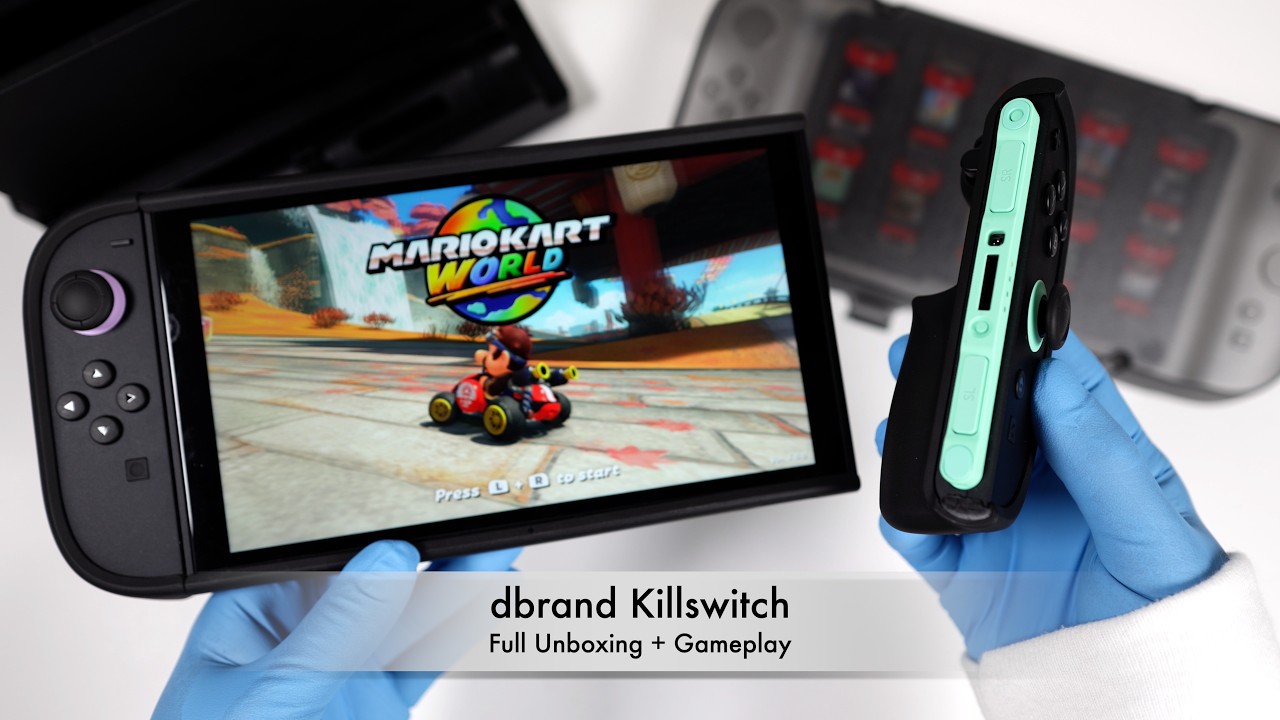 Full Unboxing dbrand killswitch For Nintendo switch 2