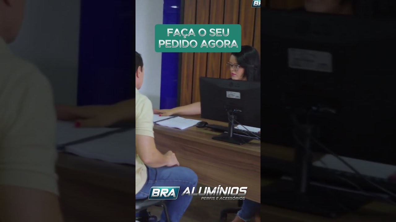 MAIS UMA GRANDE PROMO&Ccedil;&Atilde;O BRA ALUM&Iacute;NIOS #perfisdealum&iacute;nio #serralherias