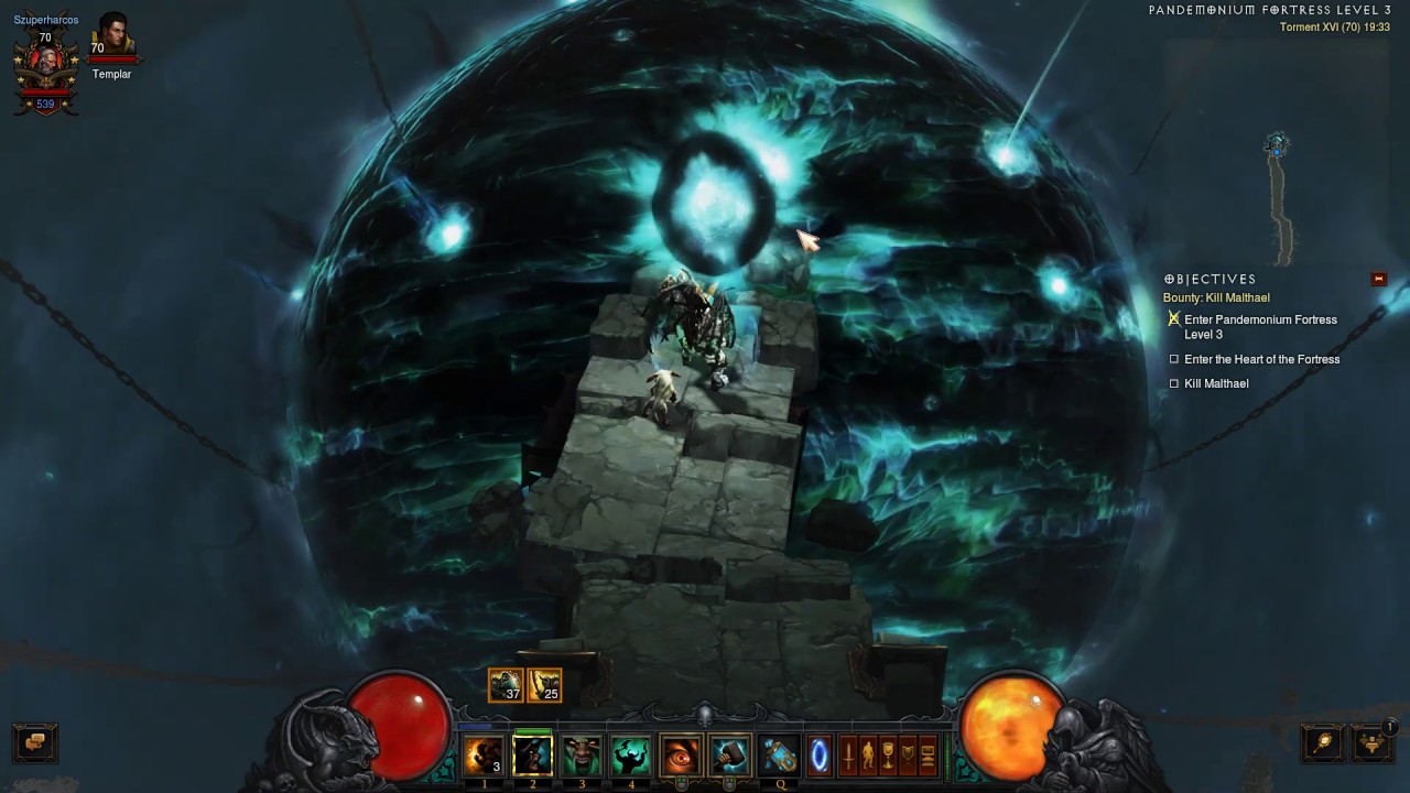 Diablo 3 Torment 16 (Malthael fight)
