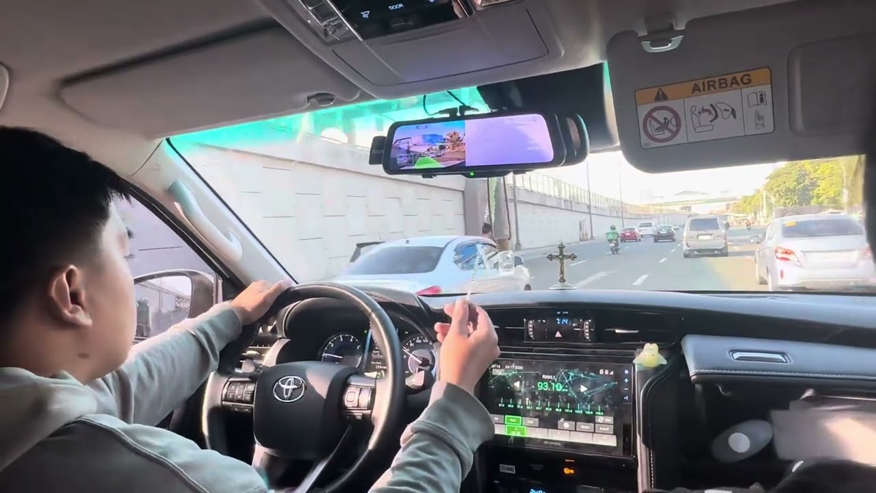 2025 Toyota Fortuner Q First POV driving | Raw Drive | Santo Domingo Church