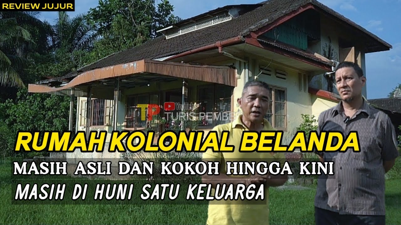 Rumah Peninggalan BELANDA 1950 Yang Masih Asli dan Kokoh di Pulo Brayan Bengkel Kota Medan