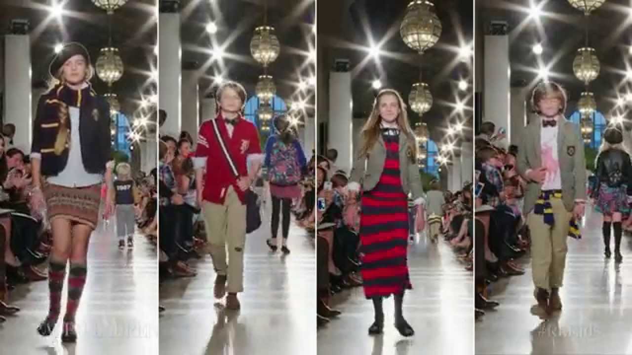 Ralph Lauren Children's Fall 2014 Fashion Show Highlights