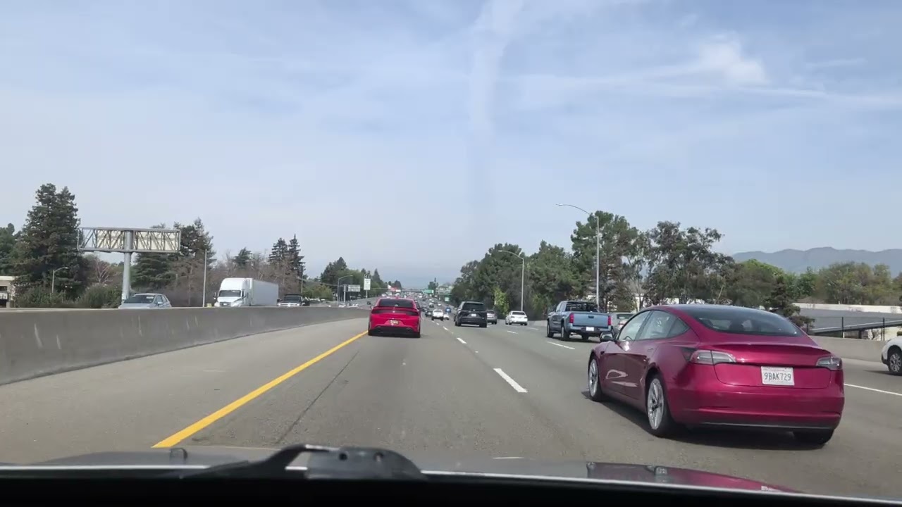 Driving to Fremont from San Jose. #drivingmusic #drivingvideo