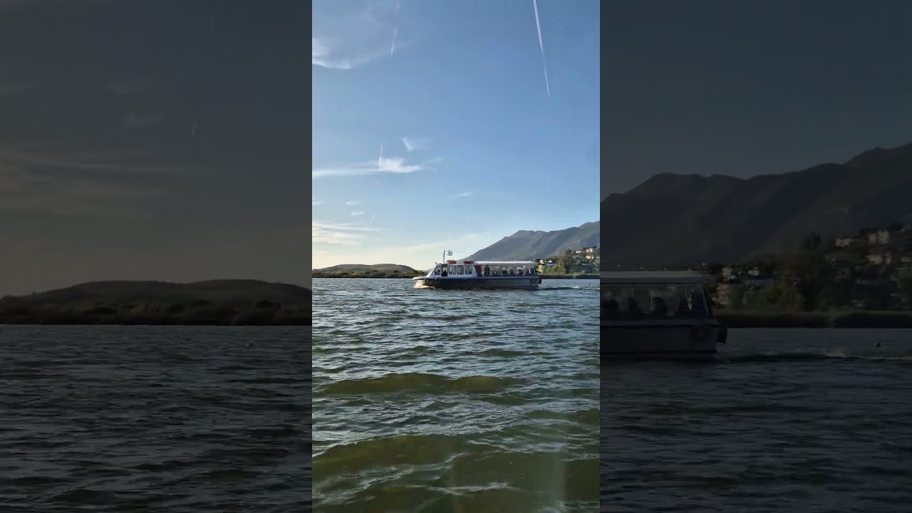 Ioannina lake #greeceadventure #ioannina #travelvlog