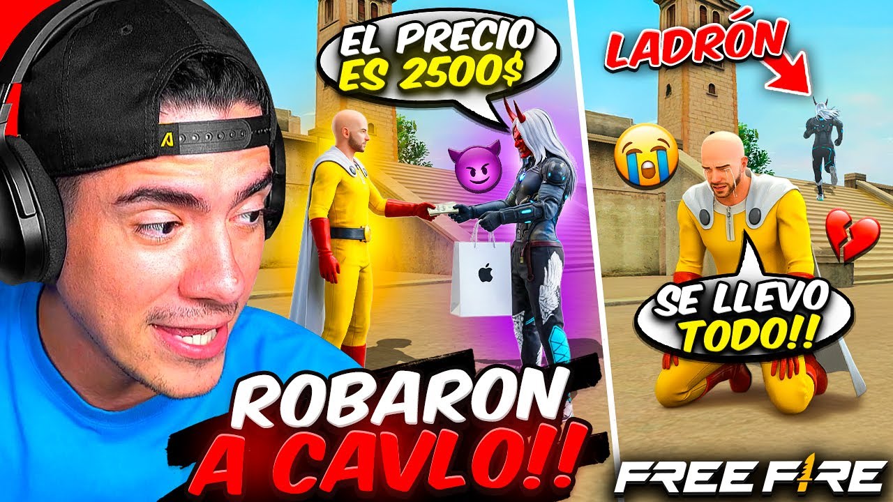 LE ROBARON 2500 DOLARES A CALVO AL COMPRARSE UN IPHONE PARA JUGAR FREE FIRE!! - TheDonato LIve
