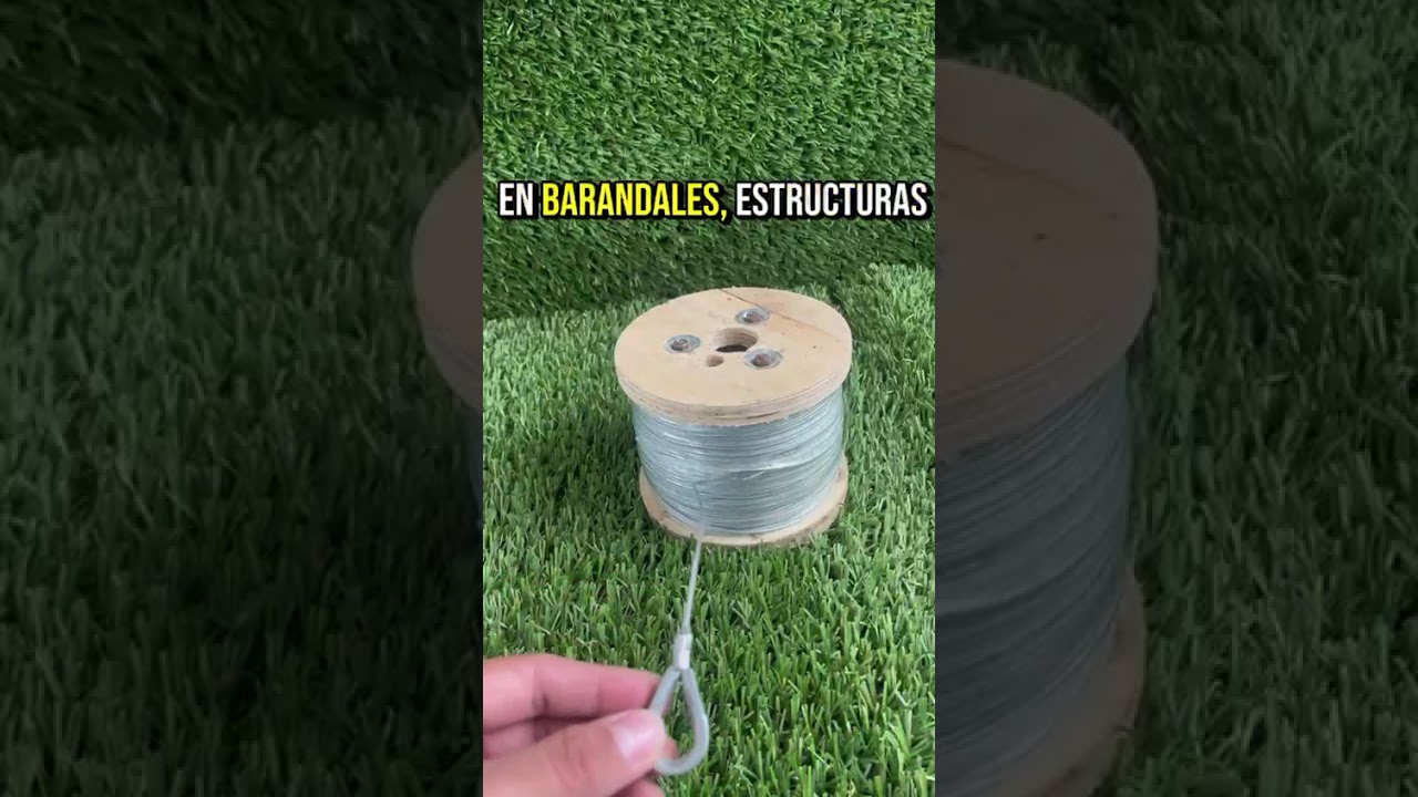 CABLE DE ACERO GALVANIZADO 7X7 HILOS (1/16