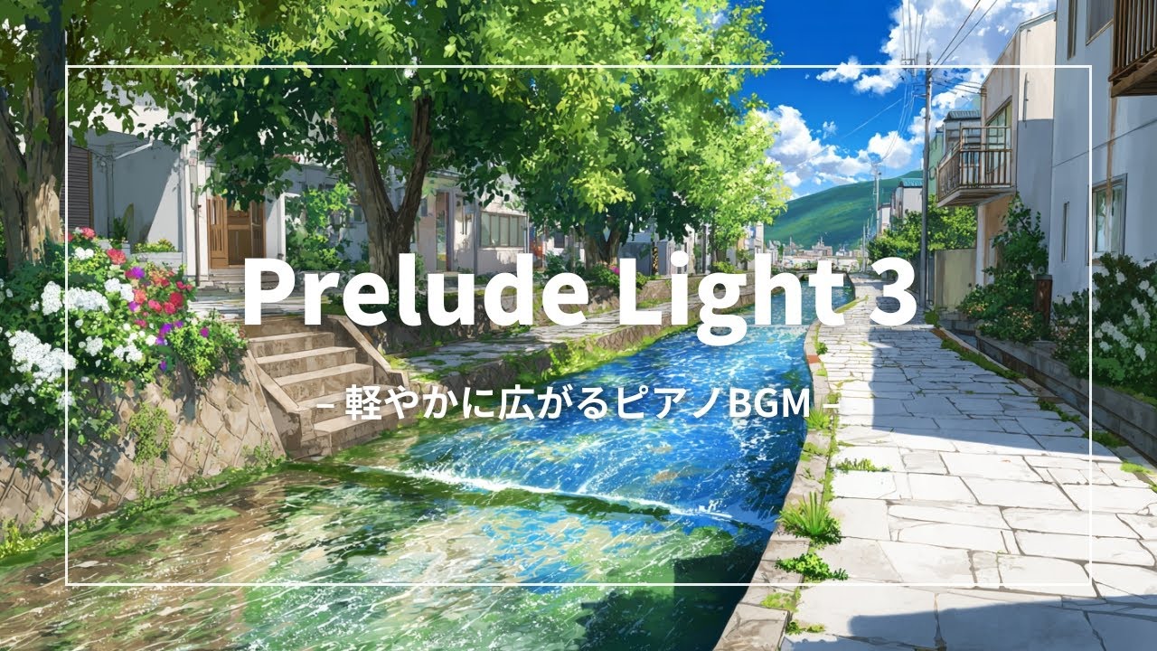Prelude Light 3｜軽やかに広がるピアノBGM｜Bright & Positive Piano Music