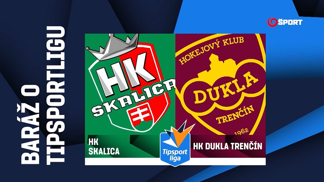 3. kolo bar&aacute;že: HK Skalica &ndash; HK Dukla Trenč&iacute;n 2:4 (1:0, 0:0, 1:4)