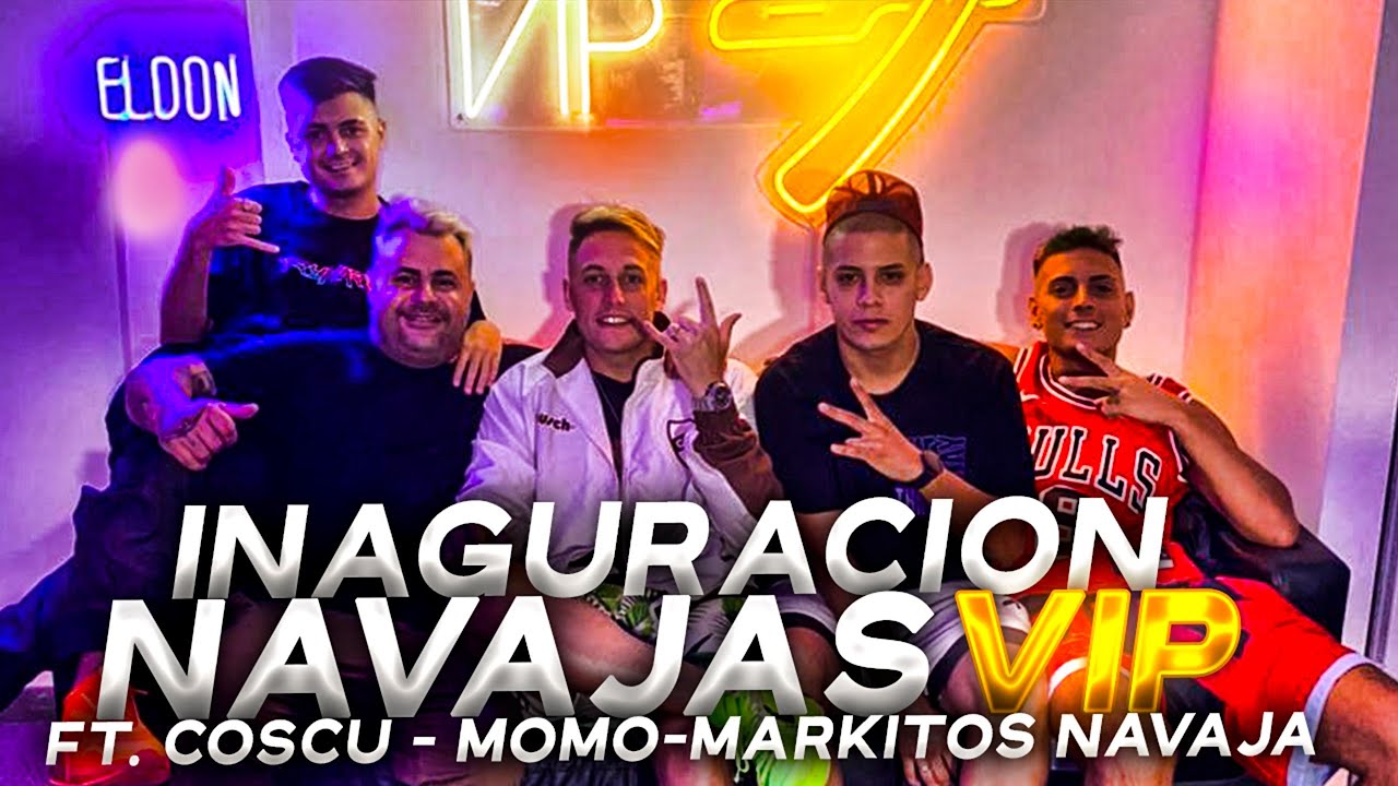 INAGURACI&Oacute;N NAVAJAS VIP // Coscu, Momo, Markito Navaja