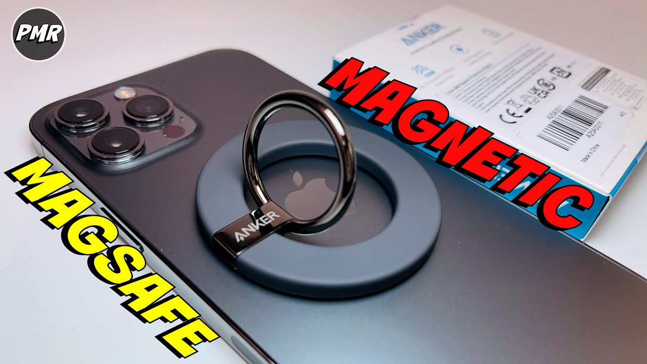 Magnetic Phone ring holder for Iphone Magsafe Anker 610