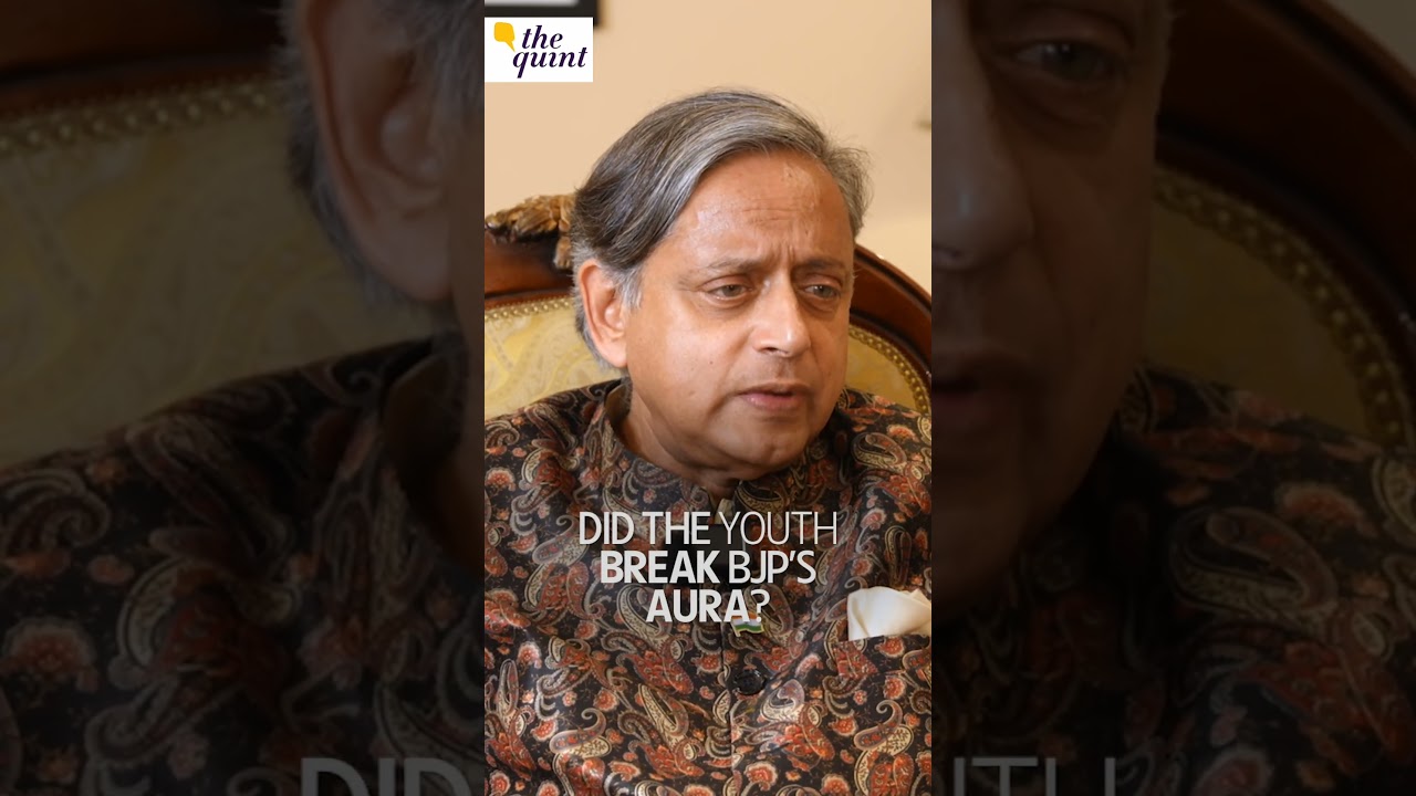 Shashi Tharoor Interview: Did The Youth Break BJP's Aura? | The Quint