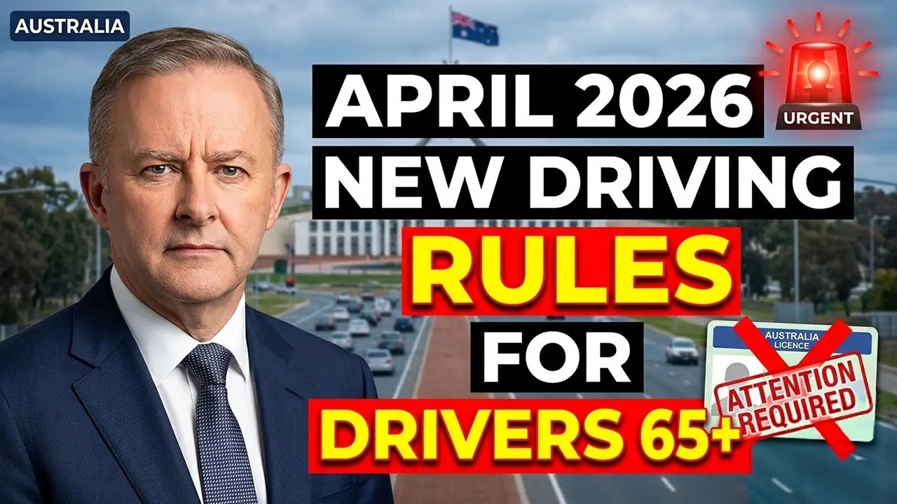🚨 Australia 2026: New Driving Rules Take Effect in April &ndash; Drivers 65+ Must Pay Attention