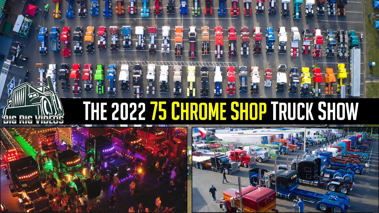 The 2022 75 Chrome Shop Truck Show