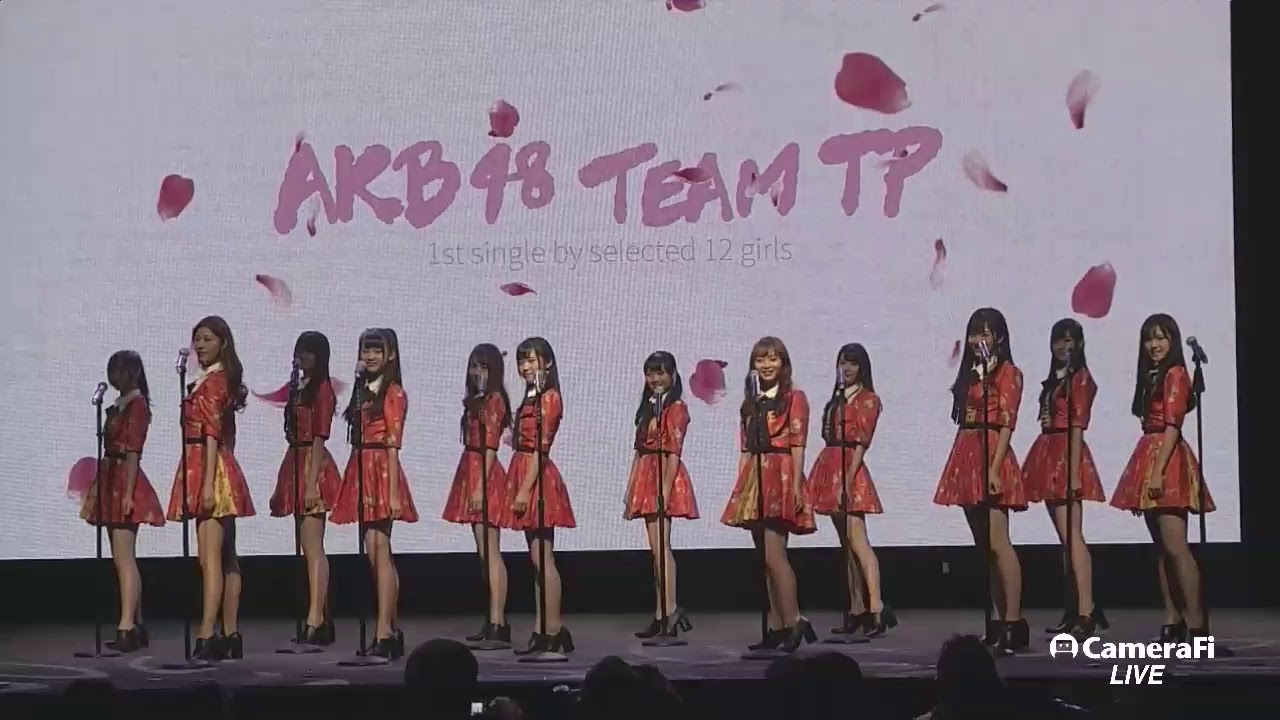 【搶鮮看】AKB48 TEAM TP 首張單曲《勇往直前》發片記者會