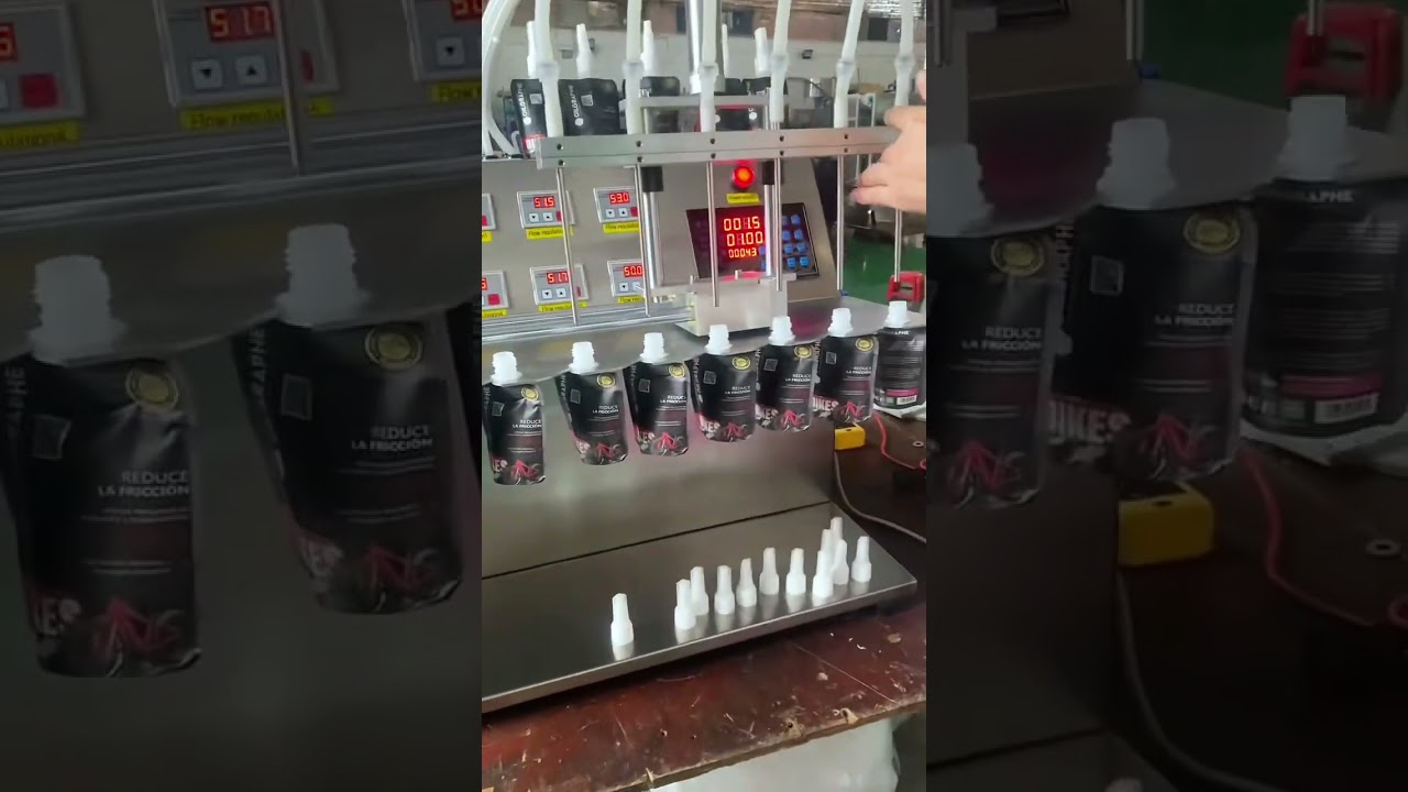 Detergent capping machine 