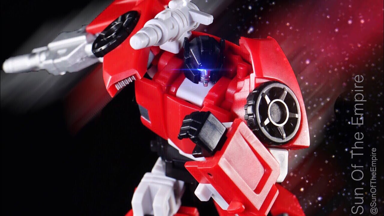 Iron Factory  EX-26 Racing Brother Part1: Blazedash (Sideswipe) transformation guide Q.Review13