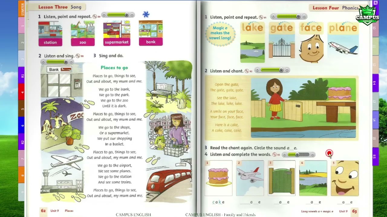 Family and Friends Unit 9 Where does she work? Lesson 1,2,3,4,5,6
