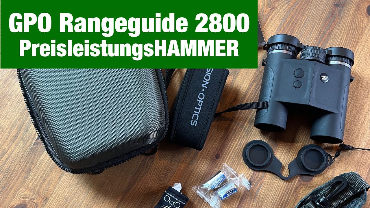 GPO Rangeguide 2800 – Vorstellung und Erfahrungsbericht nach 1 Jahr ausführlichem Testen!