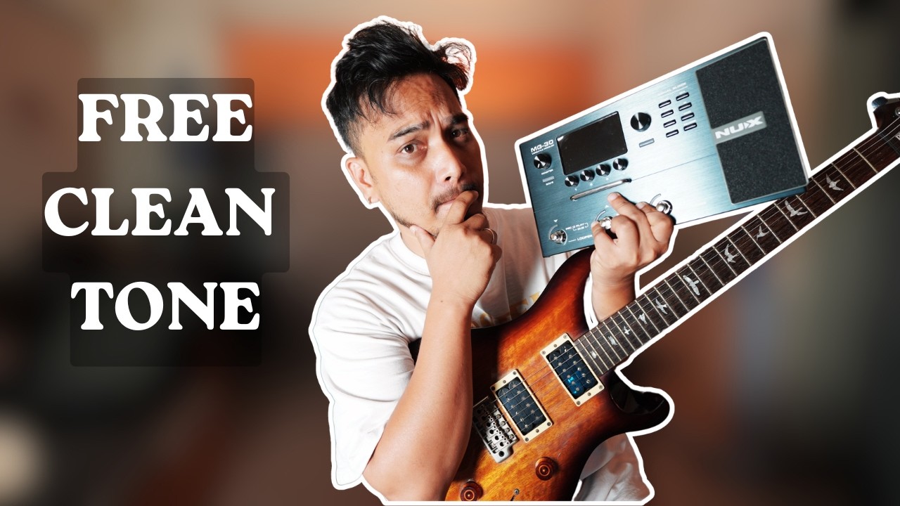 Идеальное чистое звучание гитары 🎸 Бесплатная загрузка патча | NUX MG-30
