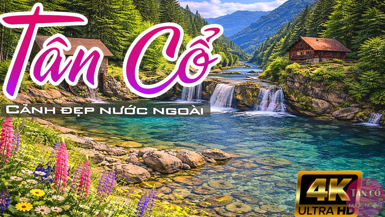 Xuân đến vội vàng rồi đi Nhạc LK CẢI LƯƠNG TÂN CỔ 2026 Hay mê đắm hồn CA CỔ Cảnh Đẹp Nước Ngoài 4K