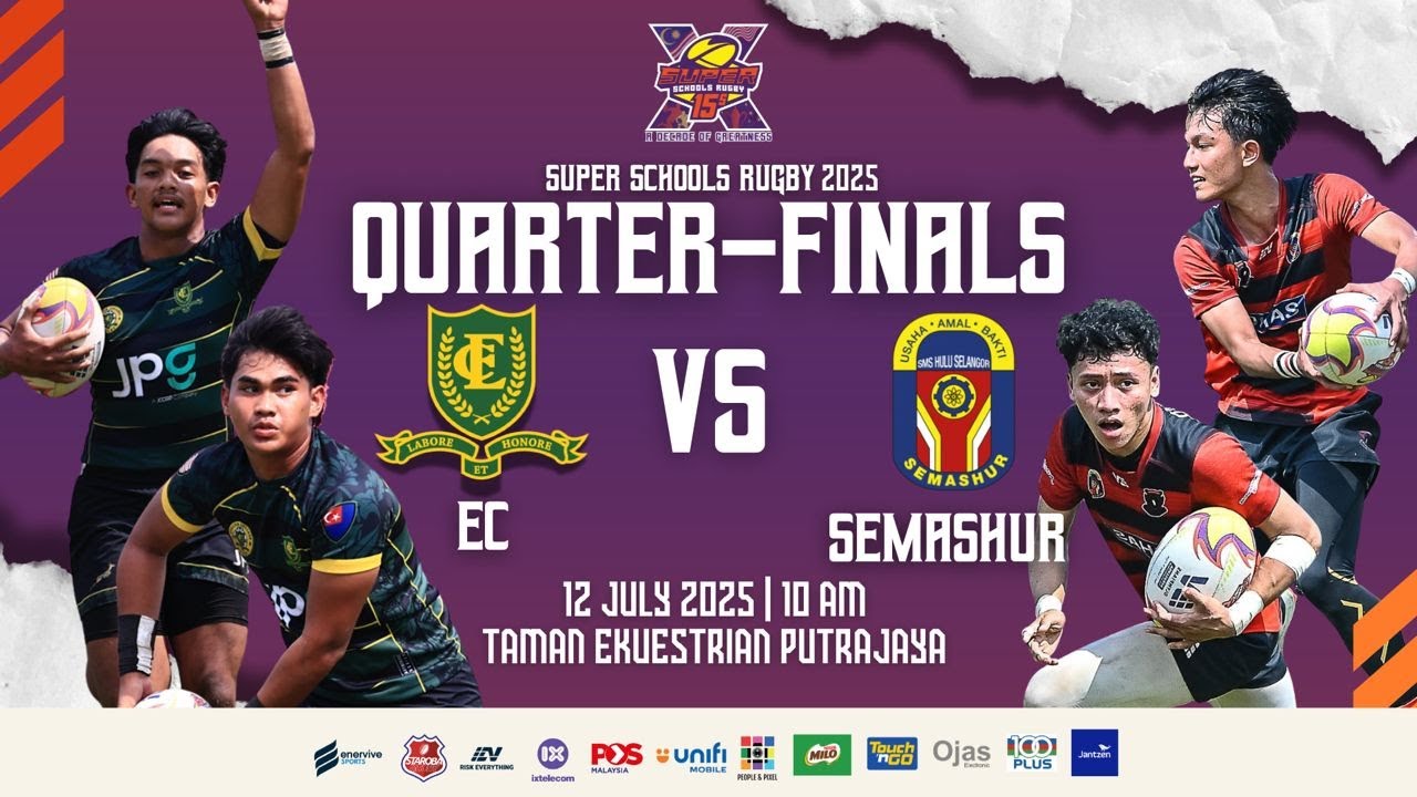 SSR15s - English College vs SMS Hulu Selangor - QF