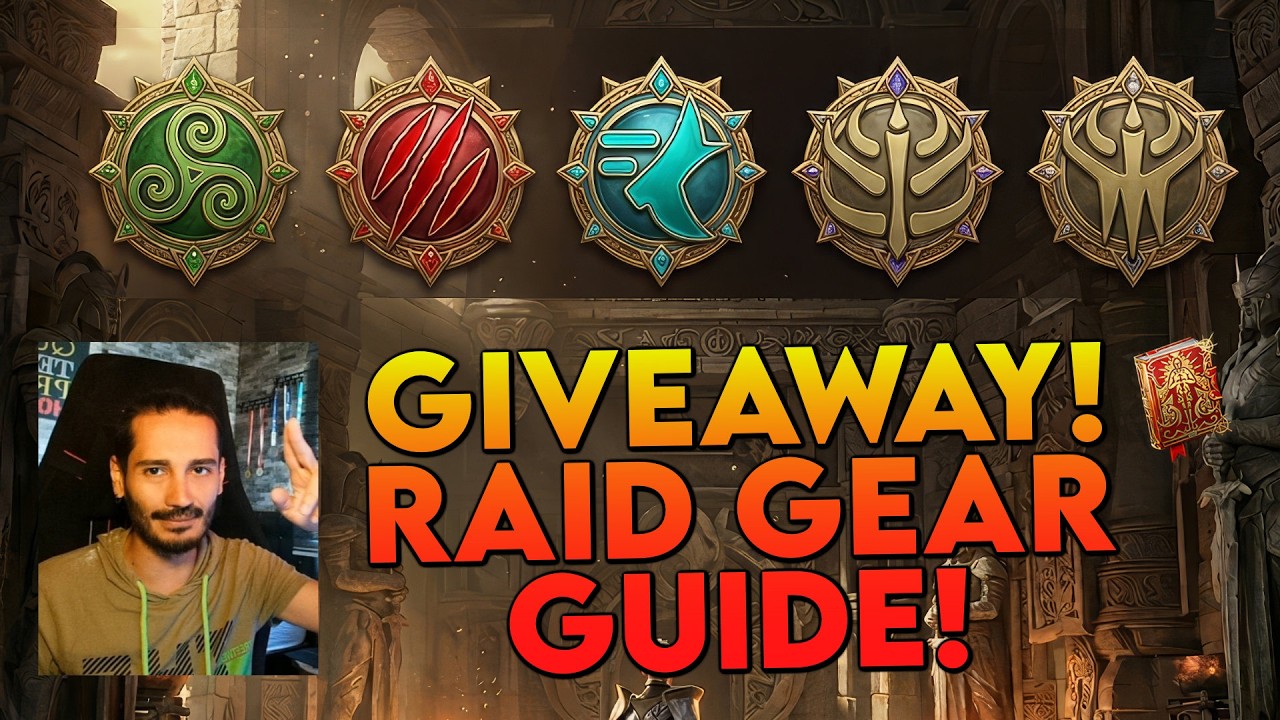 GIVEAWAY! - HOW TO BUILD A CHAMPION? GEAR & STATS! | Raid: Shadow Legends