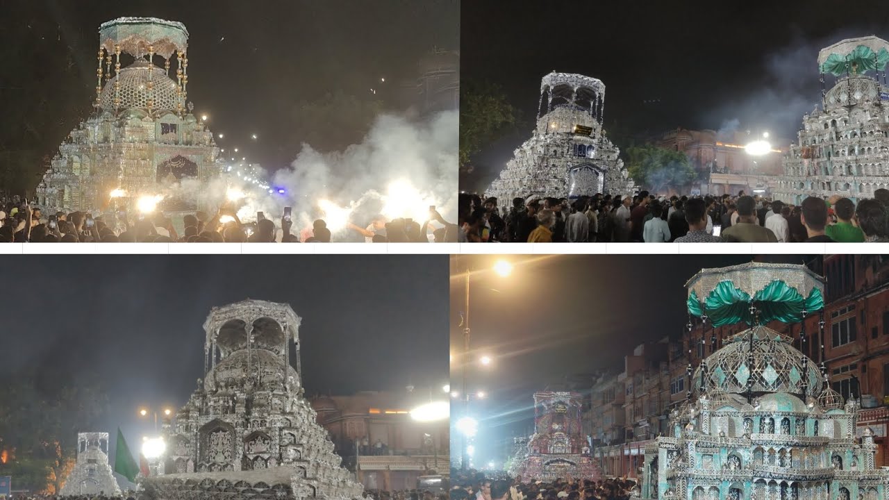 Jaipur Muharram 2025 tajiye 9 tarik all tajiye badi chopad par#viralvideo#muharram#2025