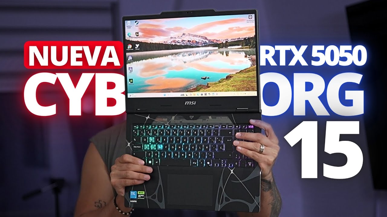 ESTA LAPTOP GAMER ES BUENA, BONITA Y BARATA!! MSI Cyborg 15