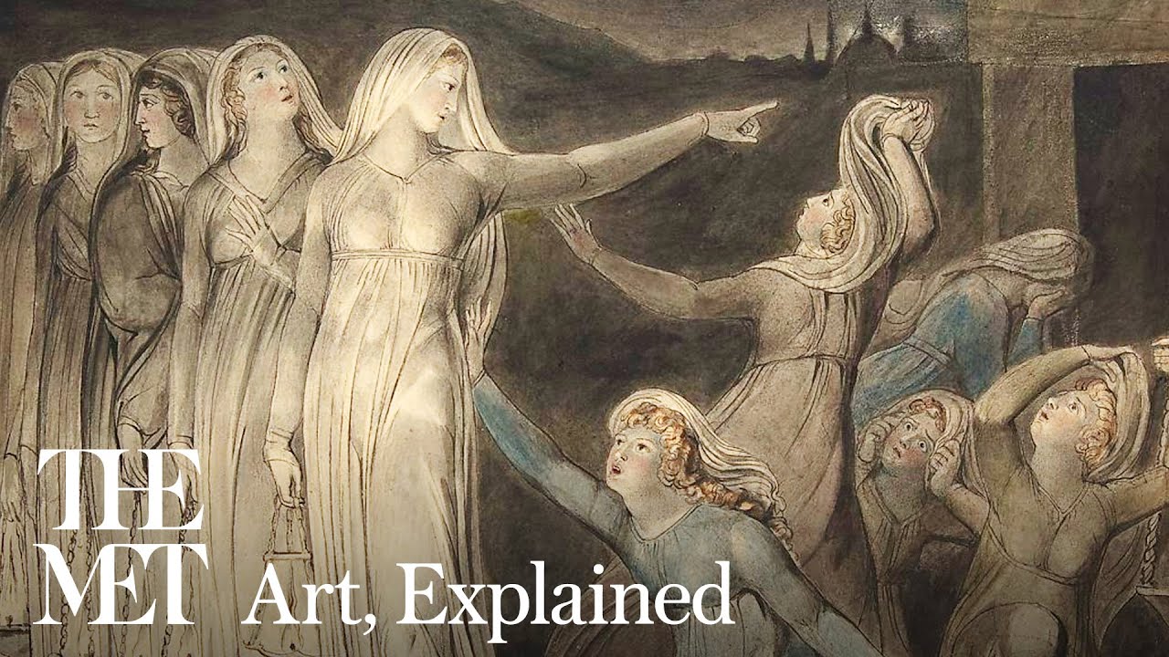 How William Blake uses light as a symbol to cast the difference between two groups | Art, Explained