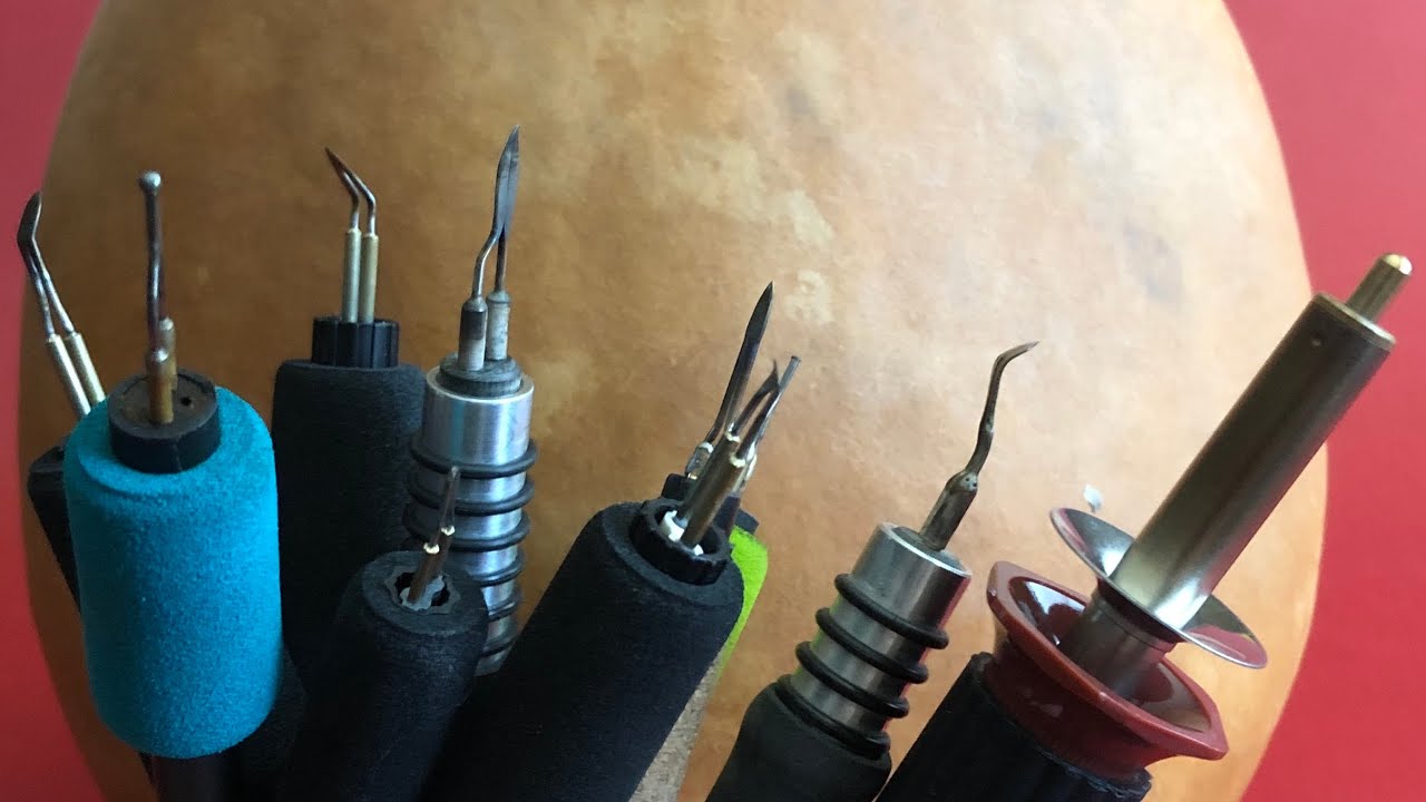 So many pyrography pens!! Which ones are best for gourds?