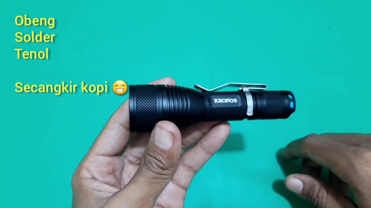 Senter Mini Jarak Jauh BLF X5 KRONOS MOD LED OSRAM NM1
