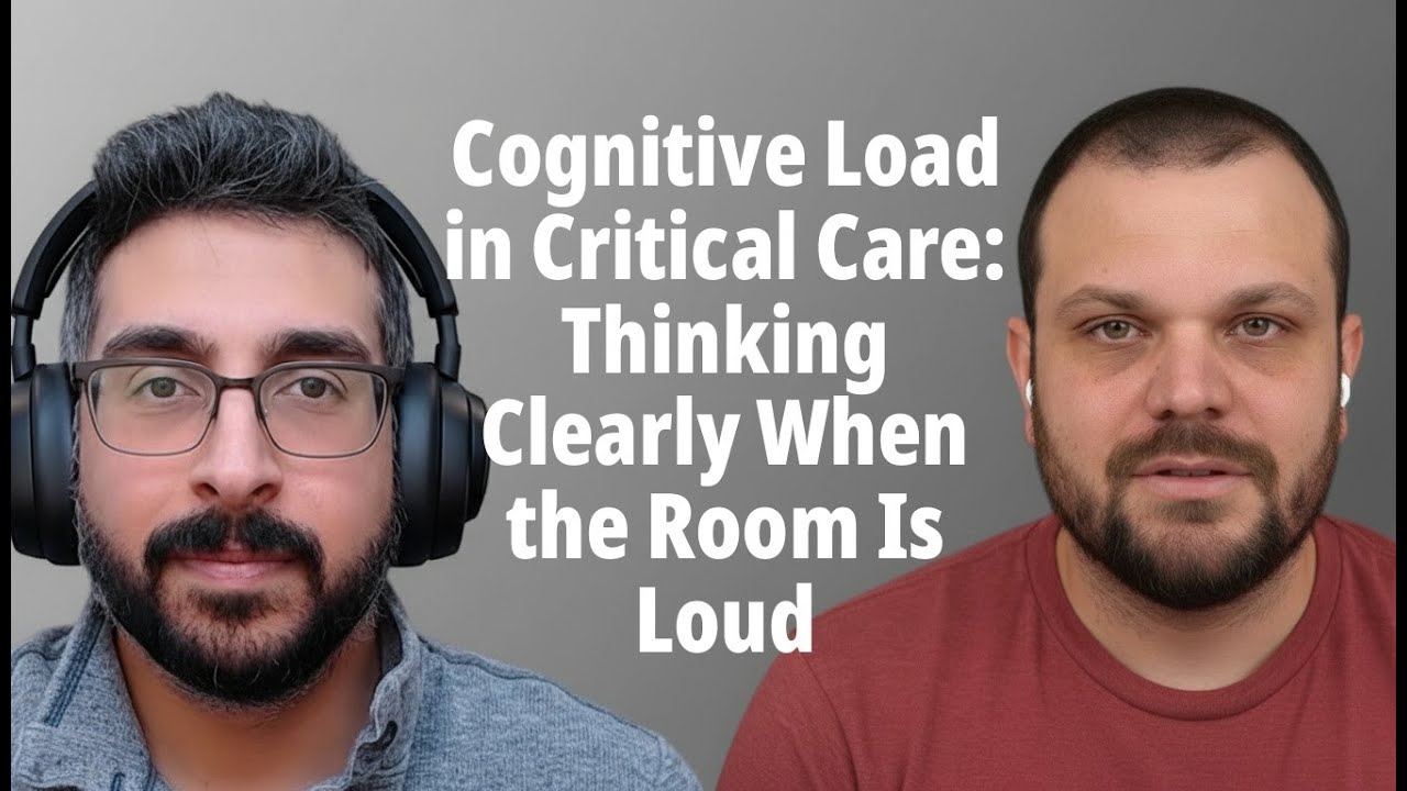 Episode 22 - Cognitive Load in Critical Care: Thinking Clearly When the Room Is Loud