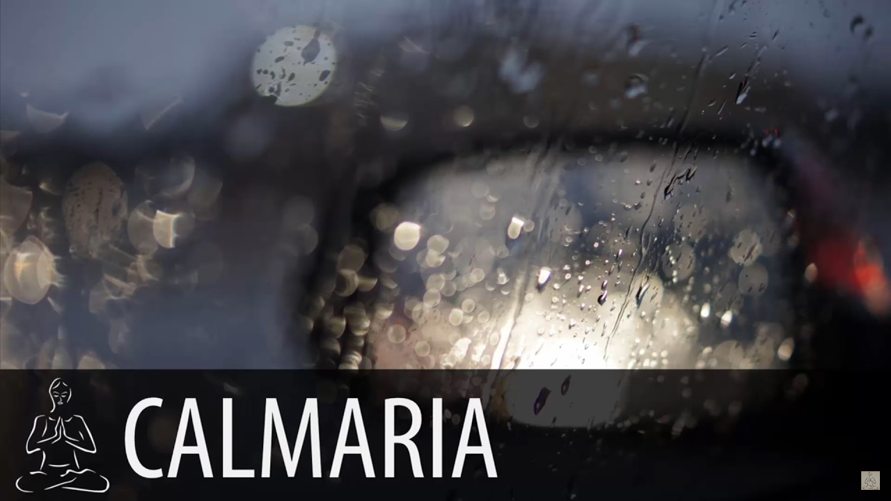 🎧 CHUVA NO CARRO ~ De carro em um dia chuvoso com trovão ~ 2 horas de som ~ Durma, relaxe ~ ♫031