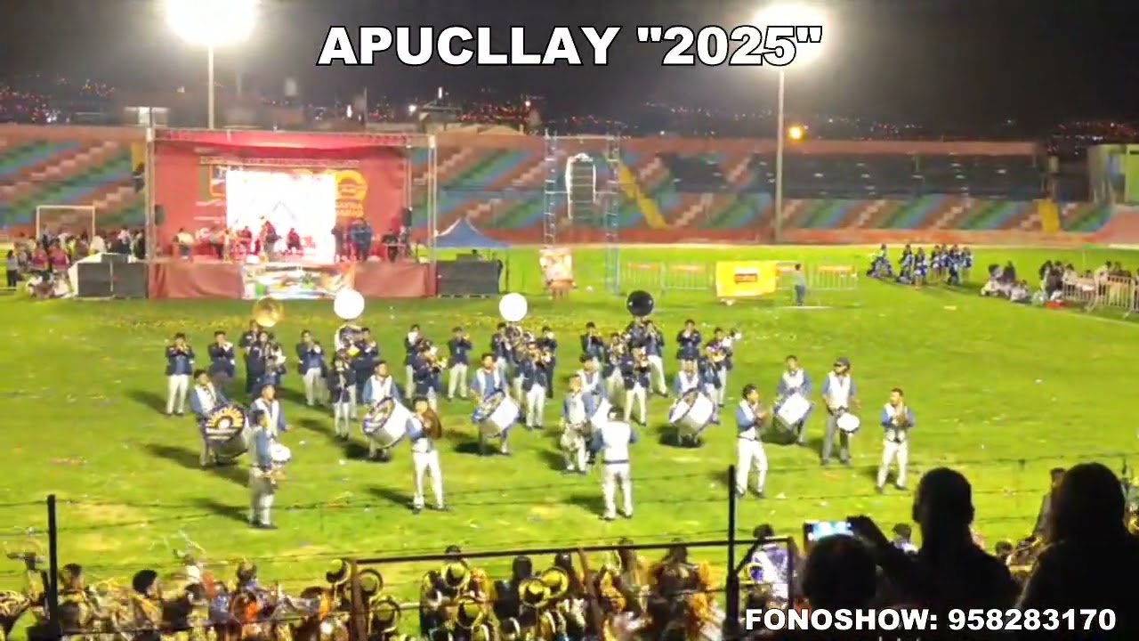 𝗔𝗣𝗨𝗖𝗟𝗟𝗔𝗬 2025" - Banda Internacional Espectacular Arequipa