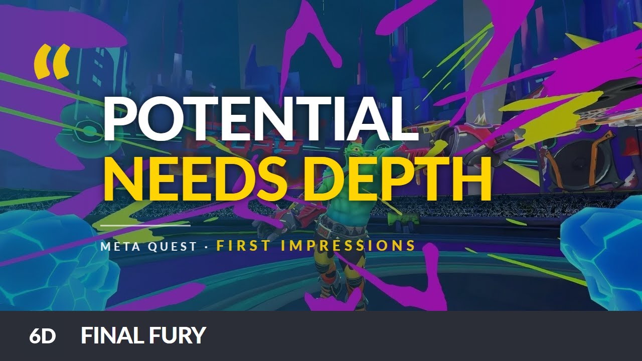 Final Fury | VR-файтинг в Quest | Впечатления